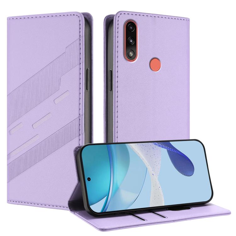 Embossed Multi-functional Wallet Retro Leather Phone Case, Compatible with Motorola Moto E7 Power