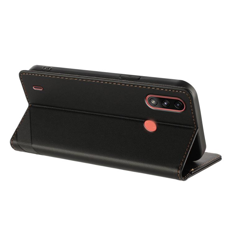 Embossed Multi-functional Wallet Retro Leather Phone Case, Compatible with Motorola Moto E7 Power
