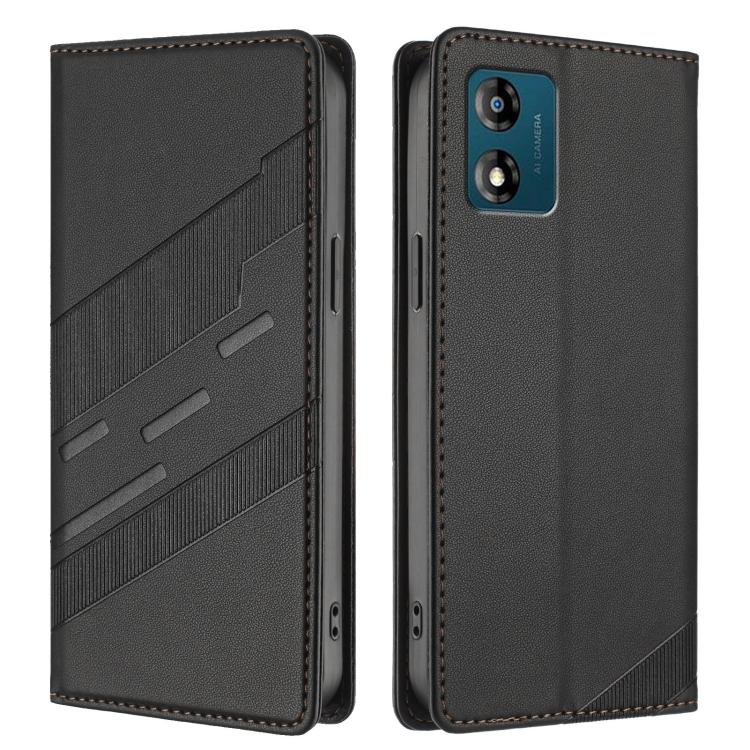 Embossed Multi-functional Wallet Retro Leather Phone Case, Compatible with Motorola Moto E13