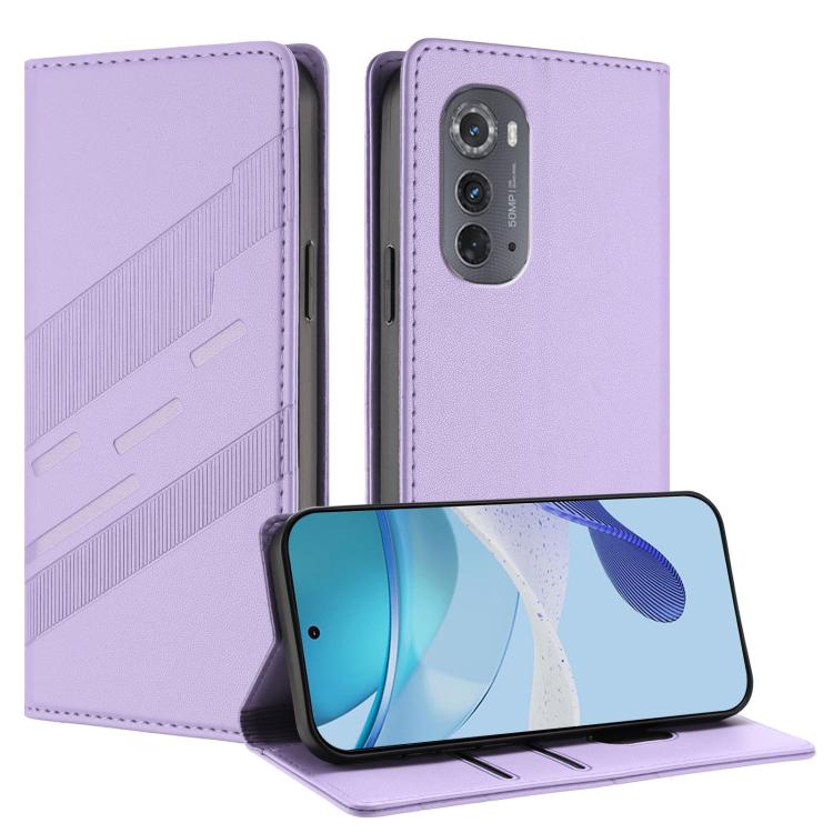 Embossed Multi-functional Wallet Retro Leather Phone Case, Compatible with Motorola Edge 2022