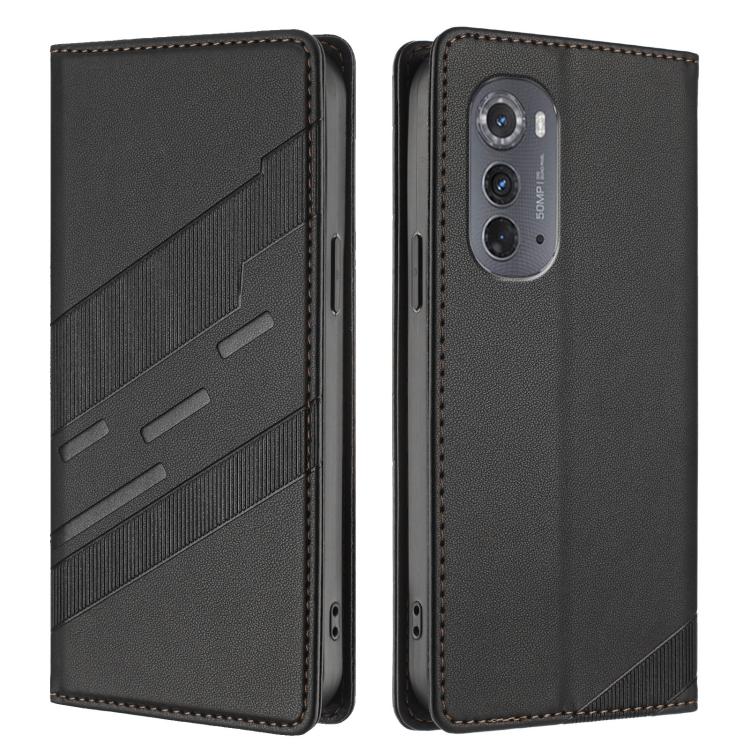 Embossed Multi-functional Wallet Retro Leather Phone Case, Compatible with Motorola Edge 2022