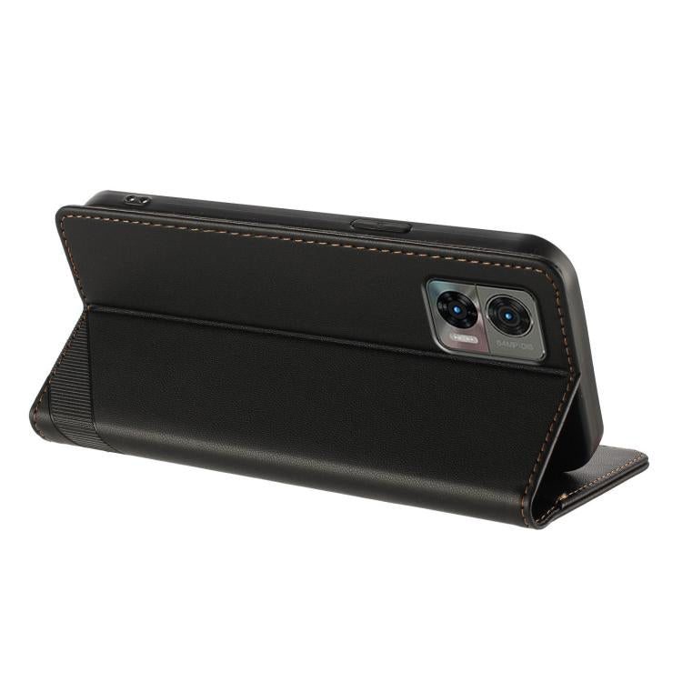 Embossed Multi-functional Wallet Retro Leather Phone Case, Compatible with Motorola Edge 30 Neo