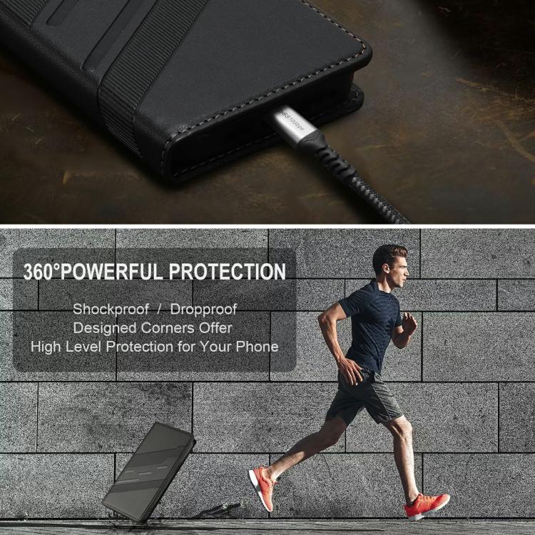 Embossed Multi-functional Wallet Retro Leather Phone Case, Compatible with Motorola Edge 30 Pro