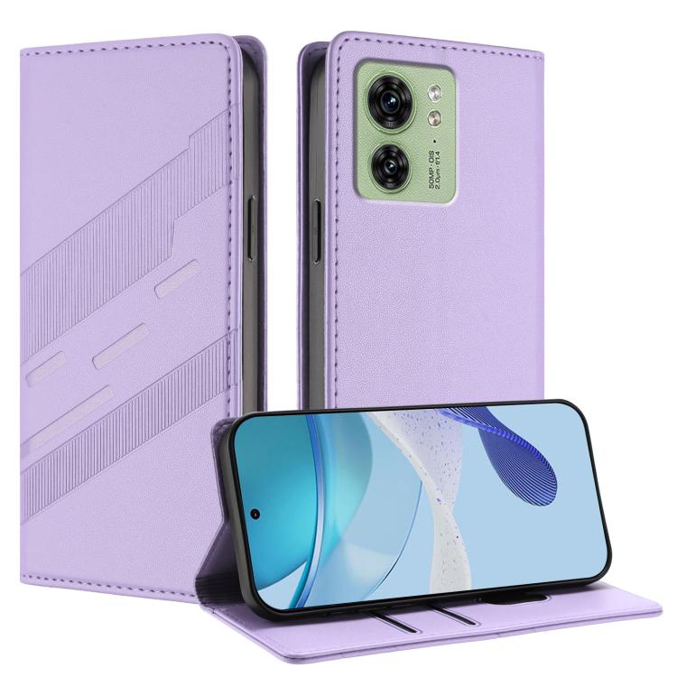 Embossed Multi-functional Wallet Retro Leather Phone Case, Compatible with Motorola Edge 40