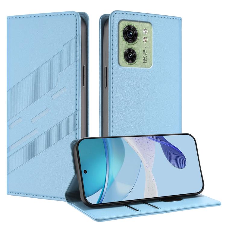 Embossed Multi-functional Wallet Retro Leather Phone Case, Compatible with Motorola Edge 40