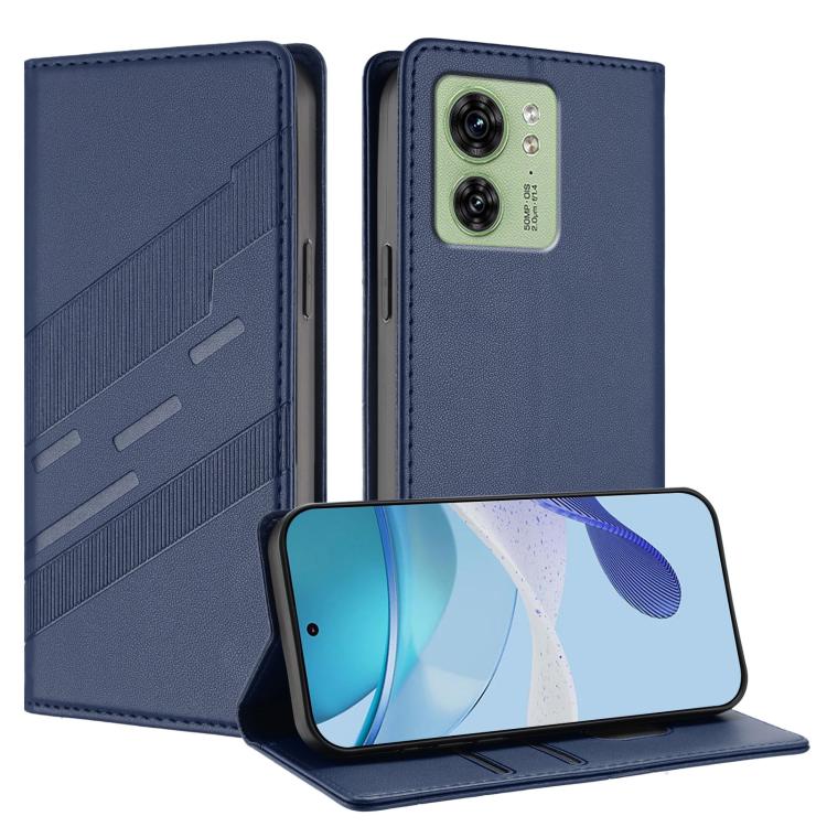 Embossed Multi-functional Wallet Retro Leather Phone Case, Compatible with Motorola Edge 40