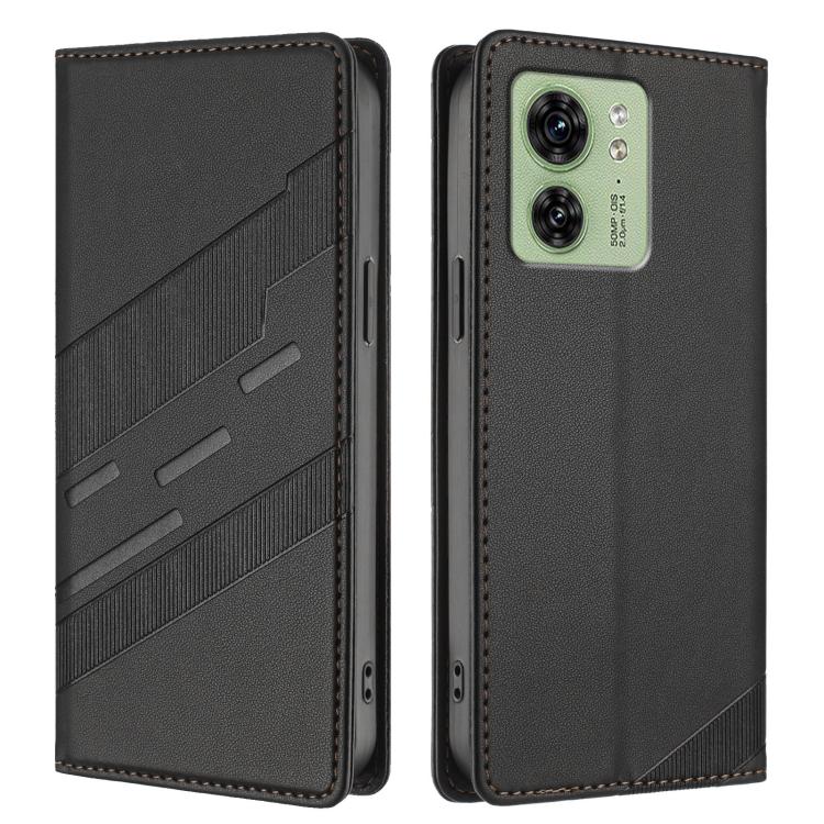 Embossed Multi-functional Wallet Retro Leather Phone Case, Compatible with Motorola Edge 40