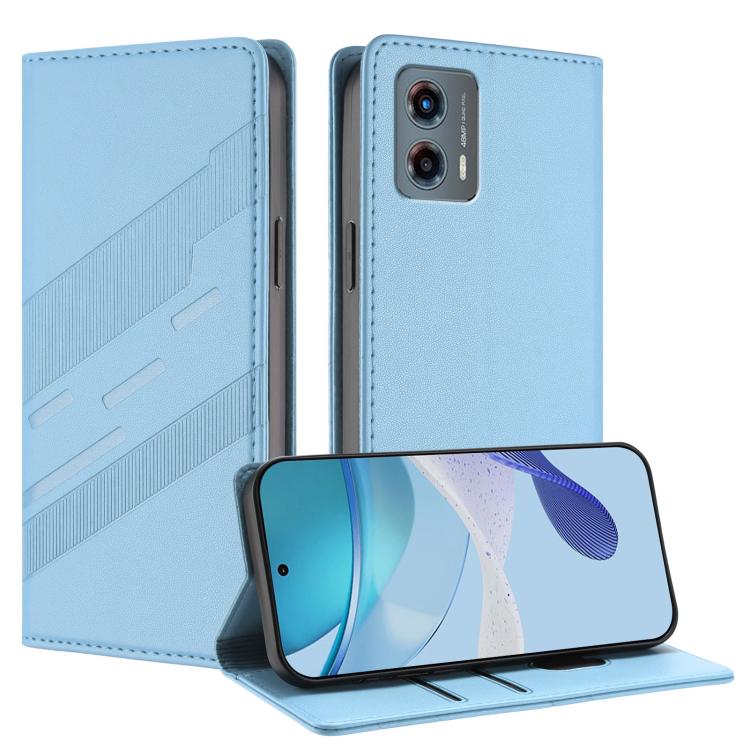 Embossed Multi-functional Wallet Retro Leather Phone Case, Compatible with Motorola Moto G 5G 2023
