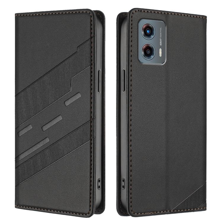 Embossed Multi-functional Wallet Retro Leather Phone Case, Compatible with Motorola Moto G 5G 2023
