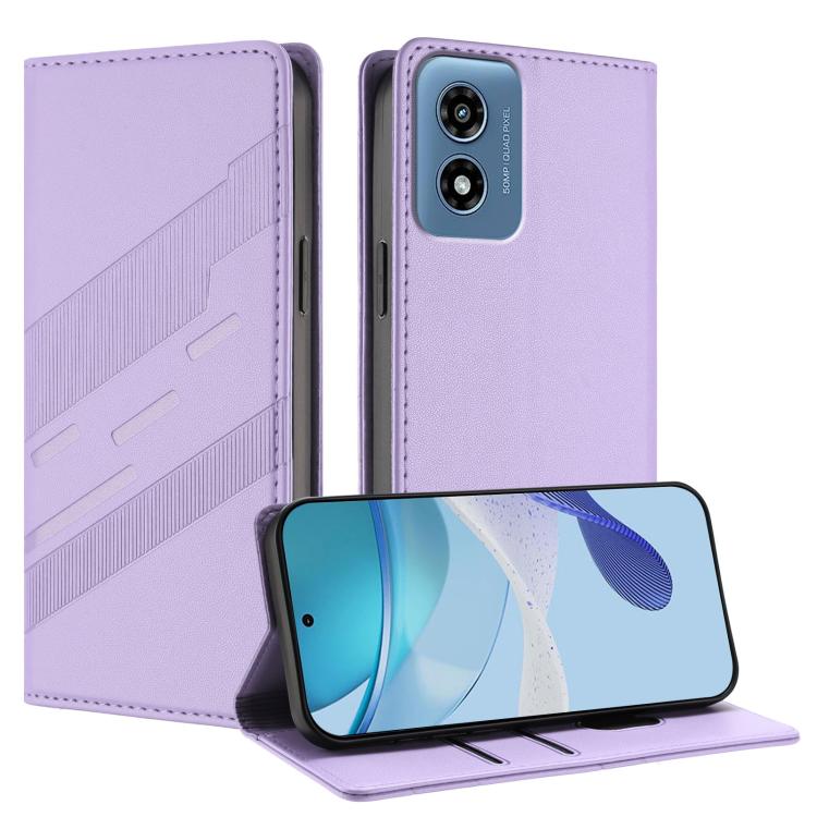 Embossed Multi-functional Wallet Retro Leather Phone Case, Compatible with Motorola Moto G 5G 2024
