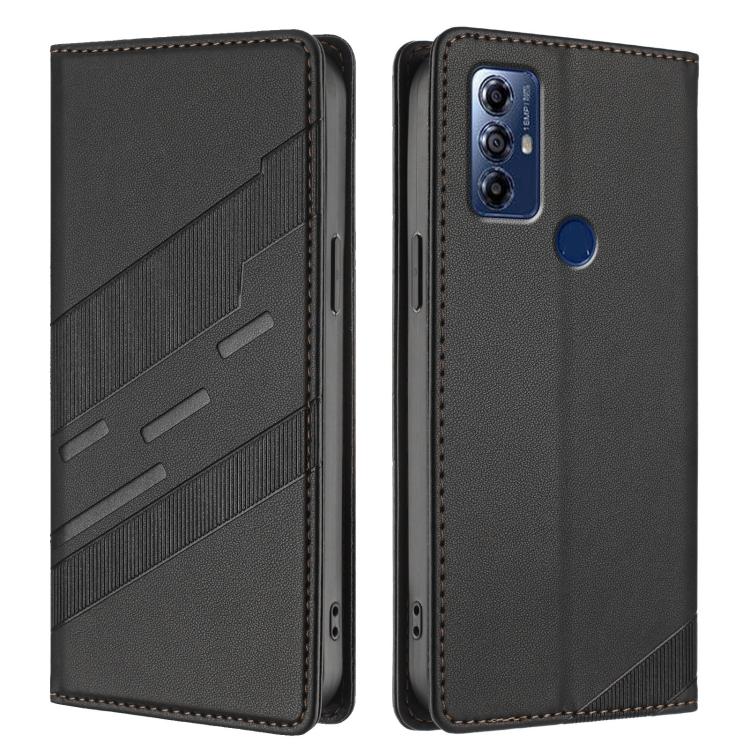 Embossed Multi-functional Wallet Retro Leather Phone Case, Compatible with Motorola Moto G Play 2022