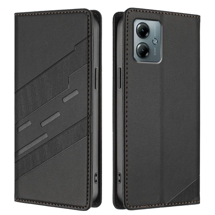 Embossed Multi-functional Wallet Retro Leather Phone Case, Compatible with Motorola Moto G Play 2025
