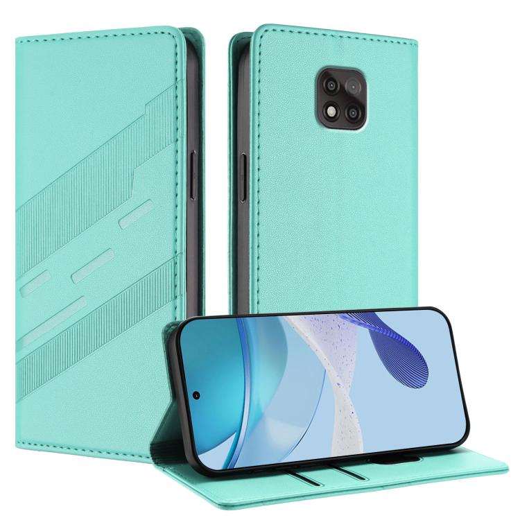 Embossed Multi-functional Wallet Retro Leather Phone Case, Compatible with Motorola Moto G Power 2021