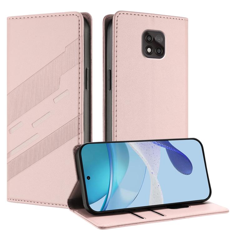 Embossed Multi-functional Wallet Retro Leather Phone Case, Compatible with Motorola Moto G Power 2021