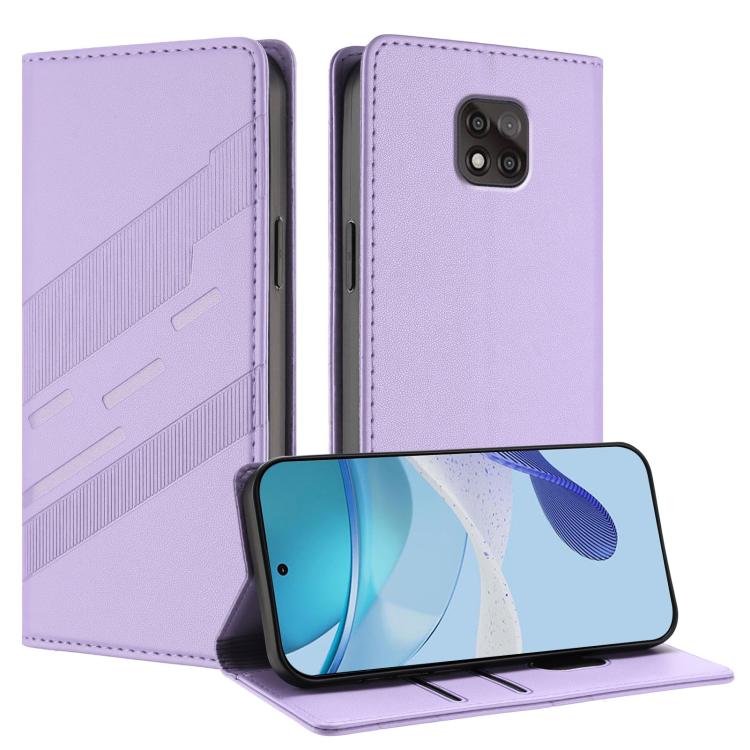 Embossed Multi-functional Wallet Retro Leather Phone Case, Compatible with Motorola Moto G Power 2021