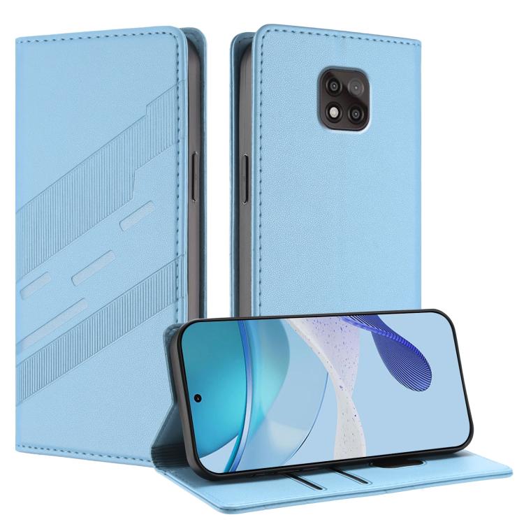 Embossed Multi-functional Wallet Retro Leather Phone Case, Compatible with Motorola Moto G Power 2021