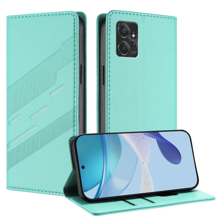Embossed Multi-functional Wallet Retro Leather Phone Case, Compatible with Motorola Moto G Power 2023