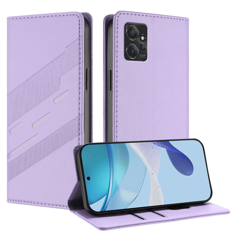 Embossed Multi-functional Wallet Retro Leather Phone Case, Compatible with Motorola Moto G Power 2023