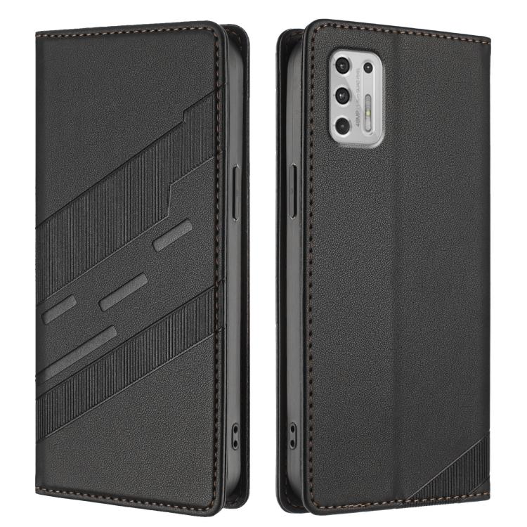 Embossed Multi-functional Wallet Retro Leather Phone Case, Compatible with Motorola Moto G Stylus 4G 2021