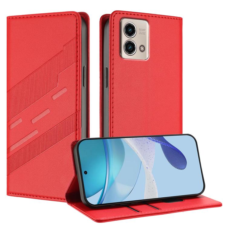 Embossed Multi-functional Wallet Retro Leather Phone Case, Compatible with Motorola Moto G Stylus 5G 2023