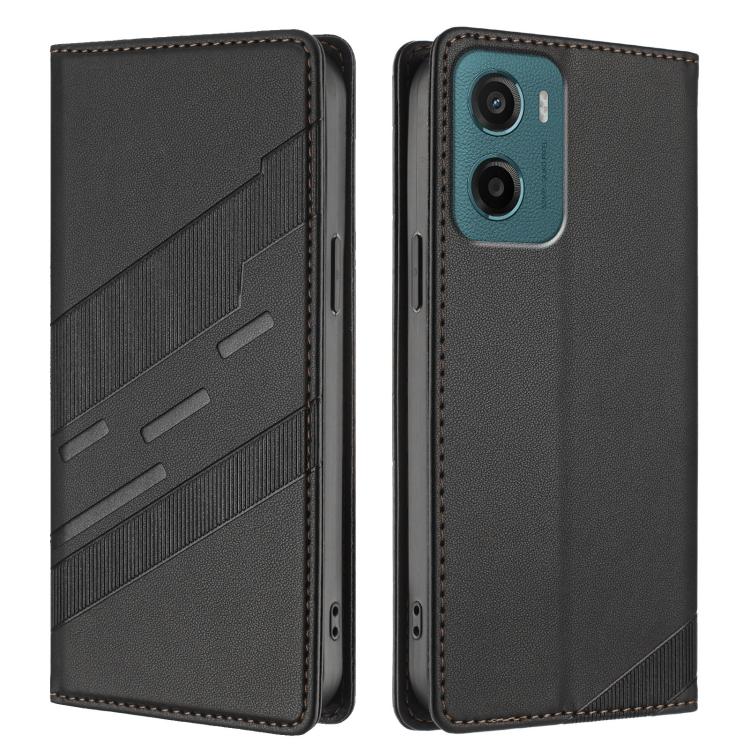 Embossed Multi-functional Wallet Retro Leather Phone Case, Compatible with Motorola Moto G05