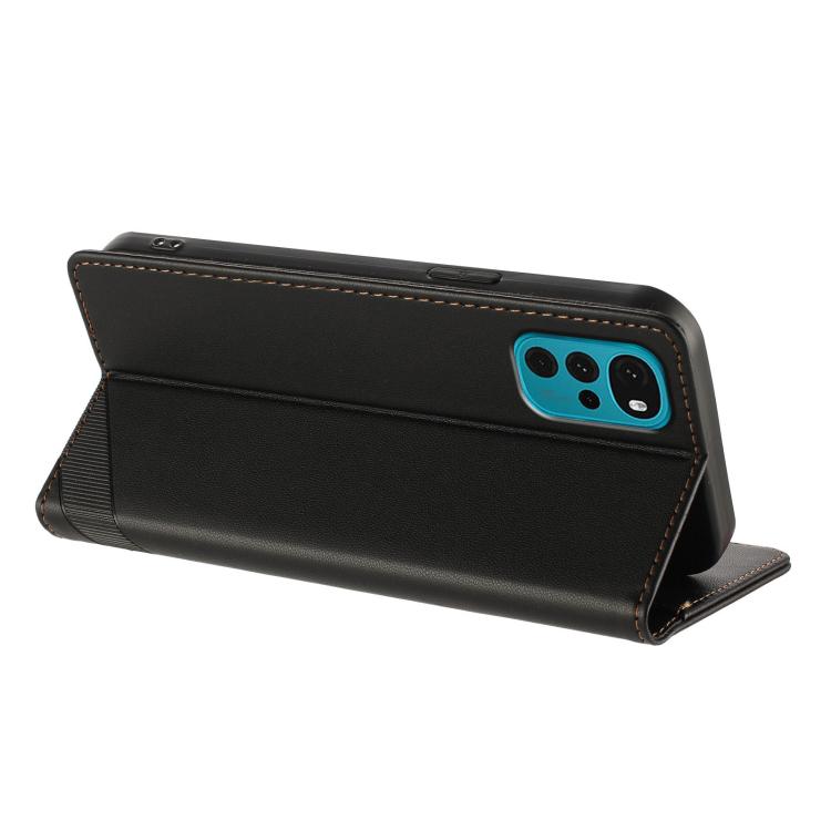 Embossed Multi-functional Wallet Retro Leather Phone Case, Compatible with Motorola Moto G22