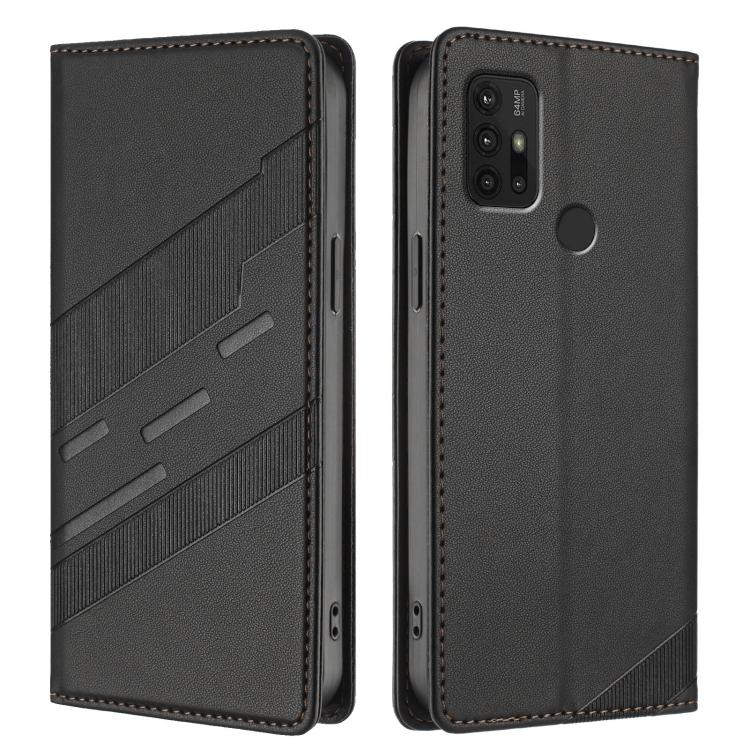 Embossed Multi-functional Wallet Retro Leather Phone Case, Compatible with Motorola Moto G30