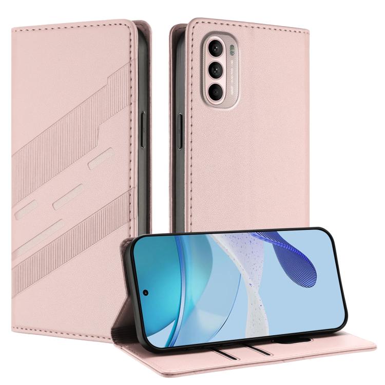 Embossed Multi-functional Wallet Retro Leather Phone Case, Compatible with Motorola Moto G31 / G41