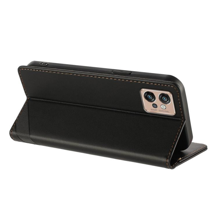 Embossed Multi-functional Wallet Retro Leather Phone Case, Compatible with Motorola Moto G32