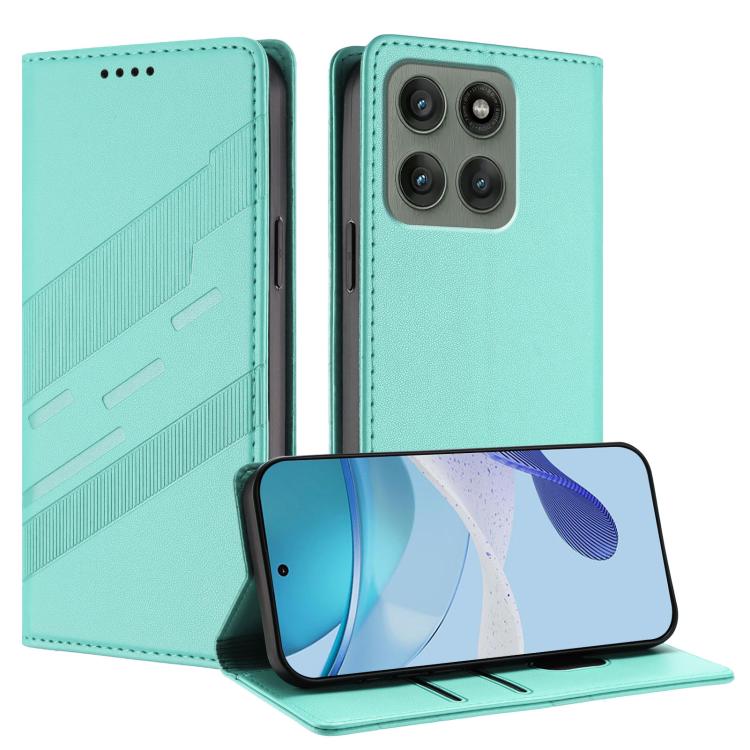 Embossed Multi-functional Wallet Retro Leather Phone Case, Compatible with Motorola Edge 60 Pro
