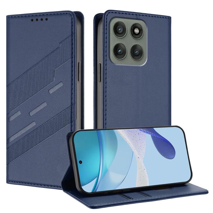 Embossed Multi-functional Wallet Retro Leather Phone Case, Compatible with Motorola Edge 60 Pro