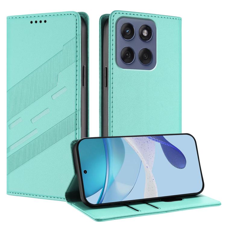 Embossed Multi-functional Wallet Retro Leather Phone Case, Compatible with Motorola Moto G86 5G