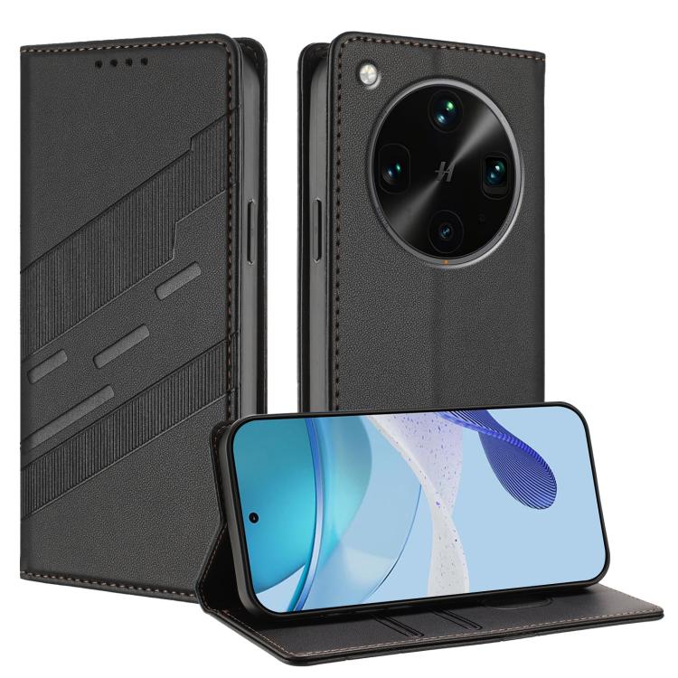 Embossed Multi-functional Wallet Retro Leather Phone Case