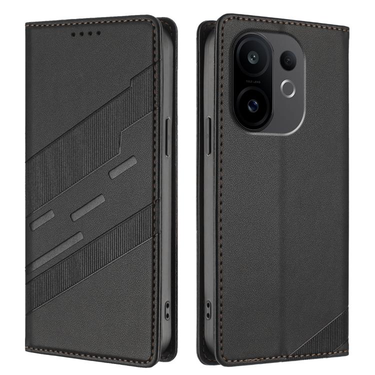Embossed Multi-functional Wallet Retro Leather Phone Case, Compatible with vivo S30