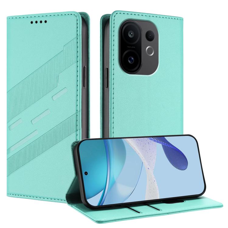 Embossed Multi-functional Wallet Retro Leather Phone Case, Compatible with vivo S30