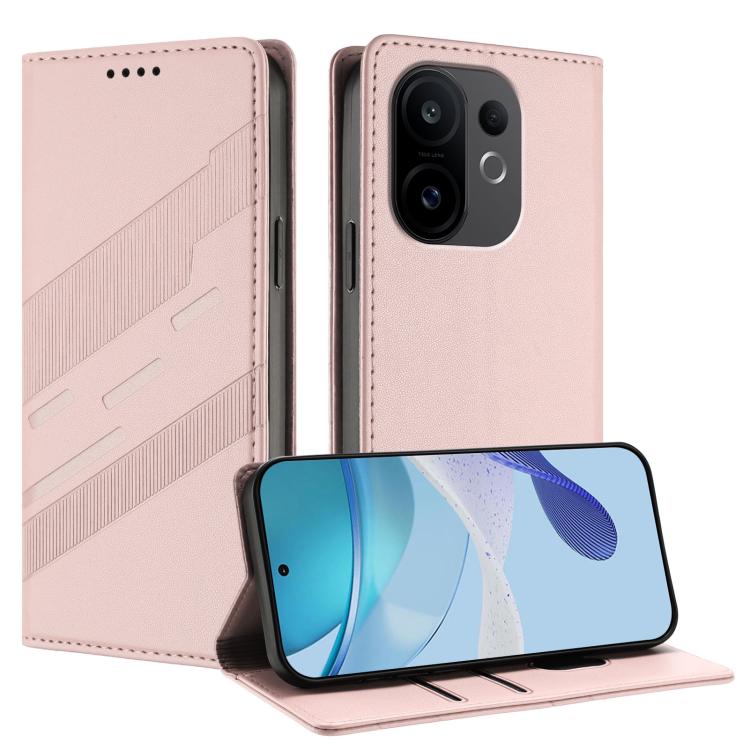 Embossed Multi-functional Wallet Retro Leather Phone Case, Compatible with vivo S30
