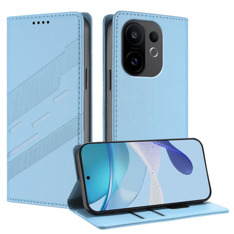 Embossed Multi-functional Wallet Retro Leather Phone Case, Compatible with vivo S30