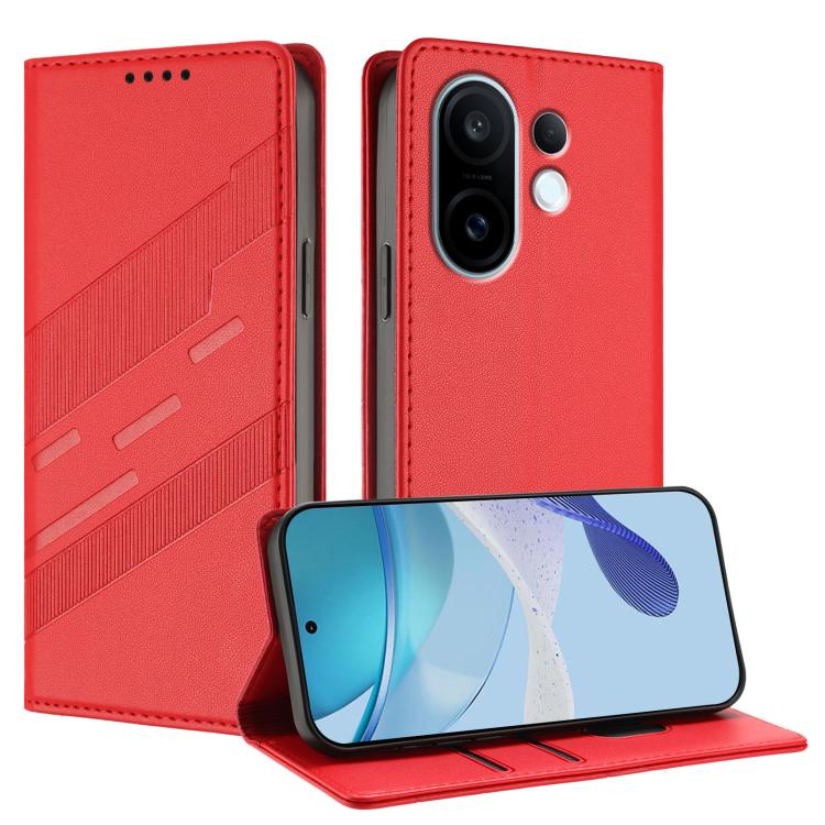 Embossed Multi-functional Wallet Retro Leather Phone Case, Compatible with vivo S30 Pro mini