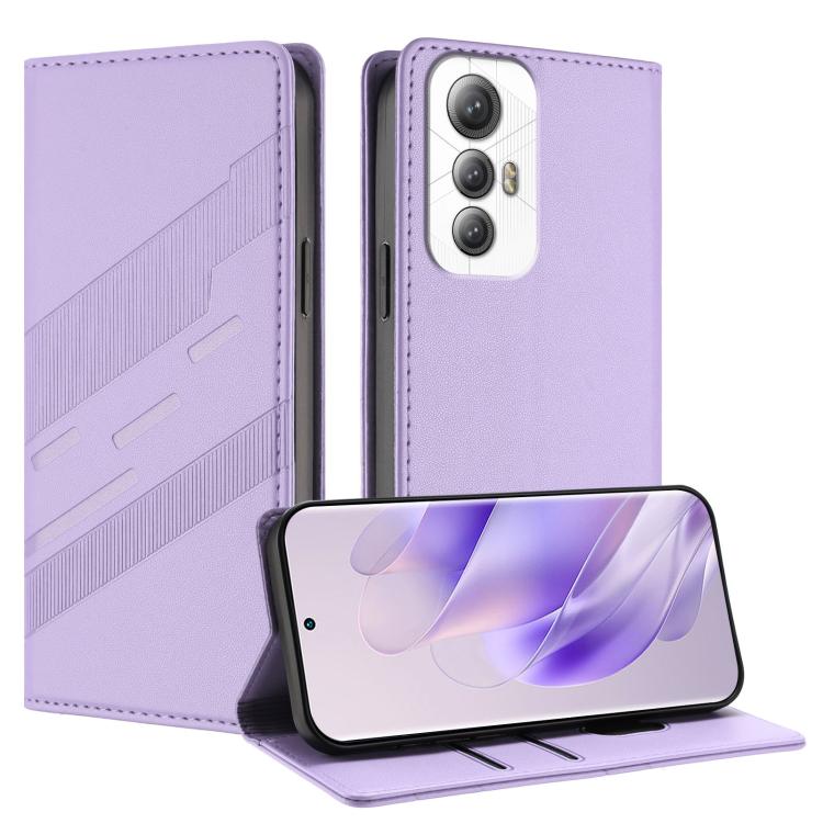 Embossed Multi-functional Wallet Retro Leather Phone Case, Compatible with Cubot Max 5