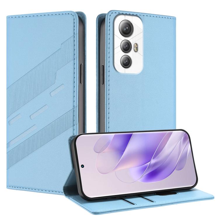 Embossed Multi-functional Wallet Retro Leather Phone Case, Compatible with Cubot Max 5