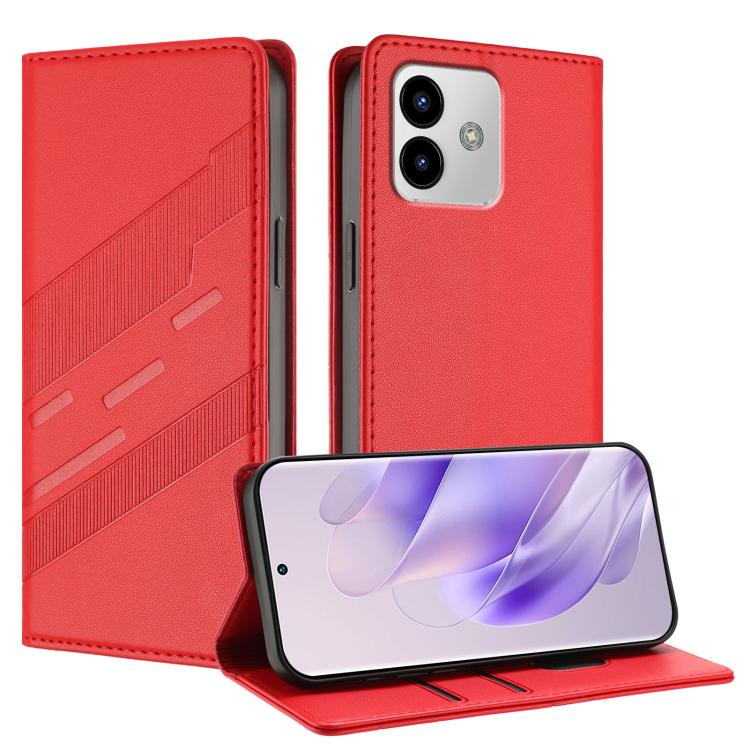 Embossed Multi-functional Wallet Retro Leather Phone Case, Compatible with Cubot Note 40