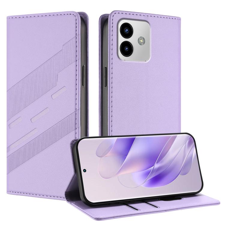 Embossed Multi-functional Wallet Retro Leather Phone Case, Compatible with Cubot Note 40