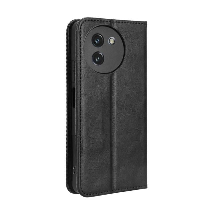Magnetic Buckle Retro Texture Leather Phone Case, Compatible with Doogee Note 59 / Note 59 Pro