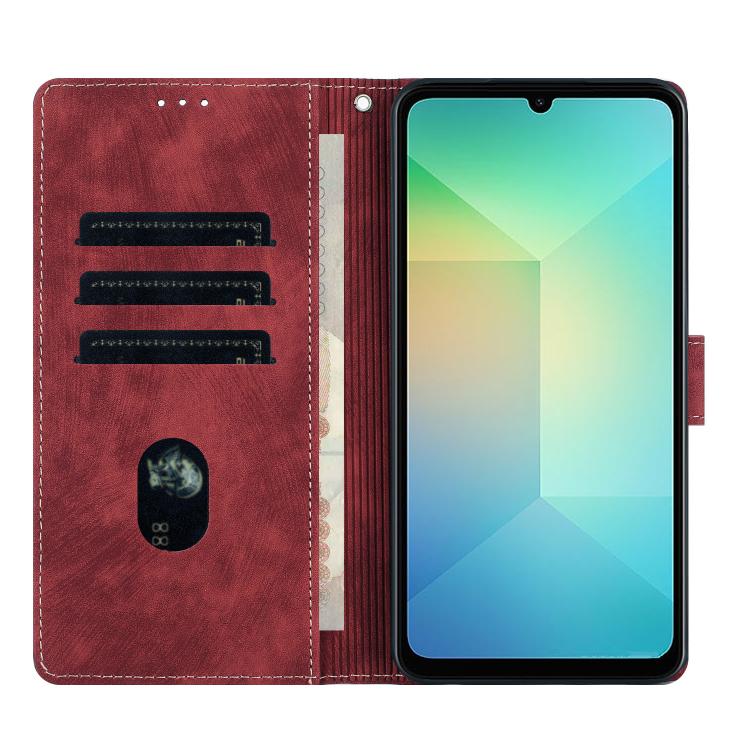 Mandala Embossed Retro Frosted Leather Phone Case, Compatible with Samsung Galaxy S25 FE 5G