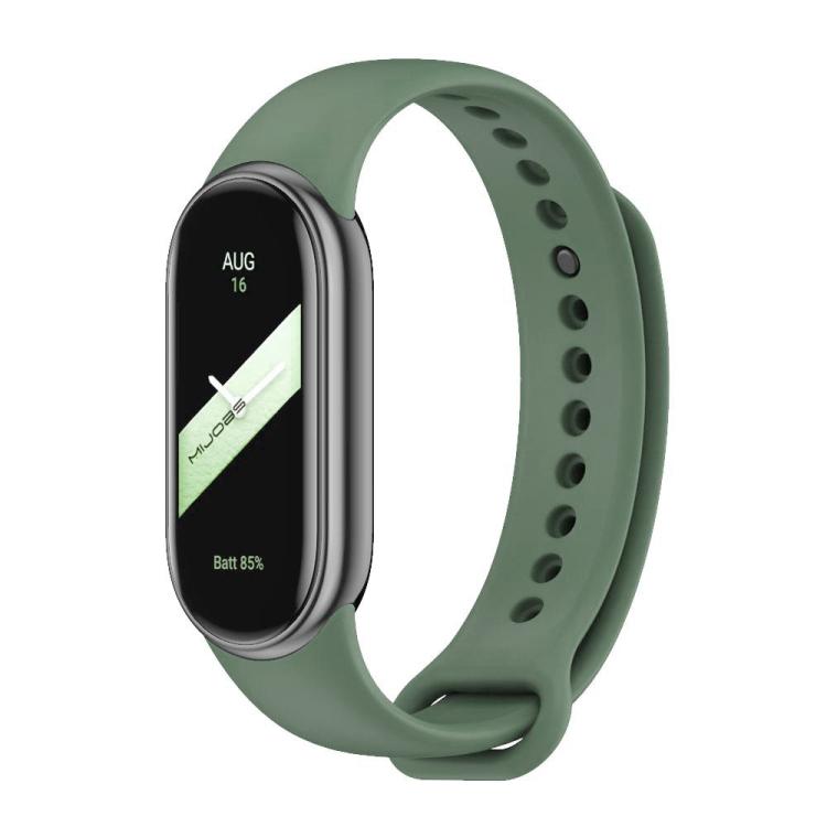 xDfind Metal Buckle Solid Color Silicone Watch Band