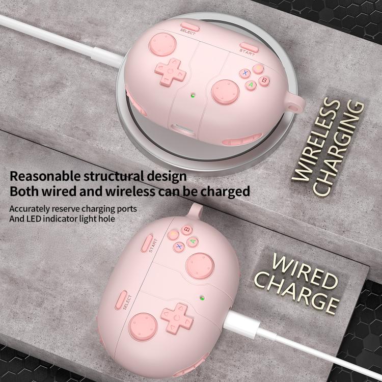 Retro Game Console Style Silicone Earbuds Case