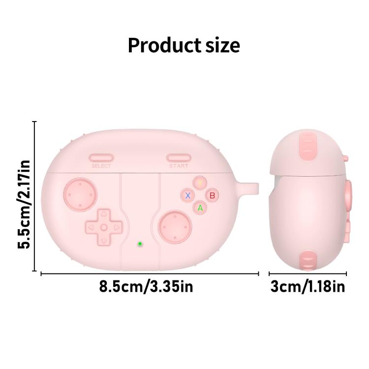 Retro Game Console Style Silicone Earbuds Case
