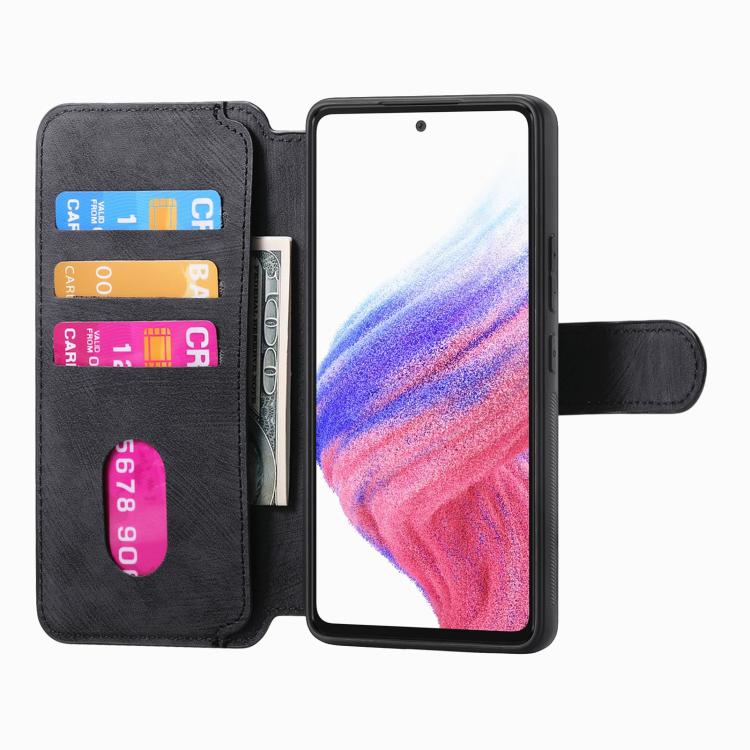 CaseNeo MagSafe RFID Anti-theft Retro Leather Phone Case