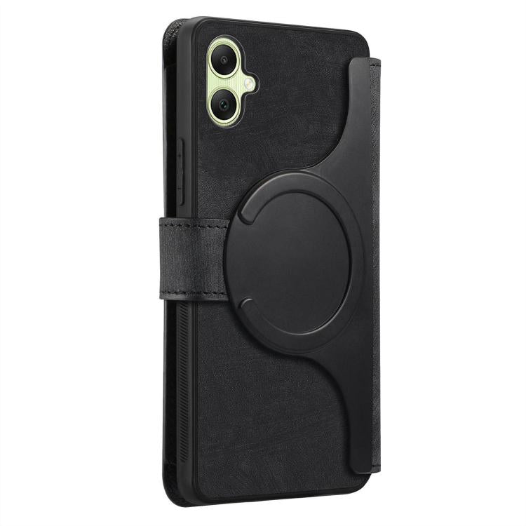 CaseNeo MagSafe RFID Anti-theft Zipper Wallet Retro Leather Phone Case, For Samsung Galaxy A06