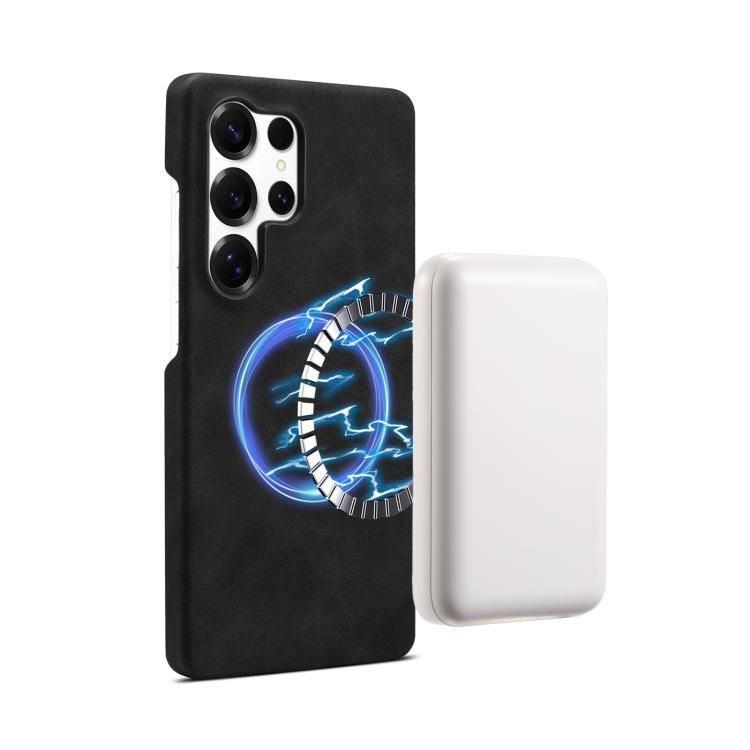 Retro Texture MagSafe Phone Case, Compatible with Samsung Galaxy S25 Ultra 5G